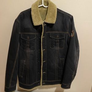 Sherpa Jean jacket